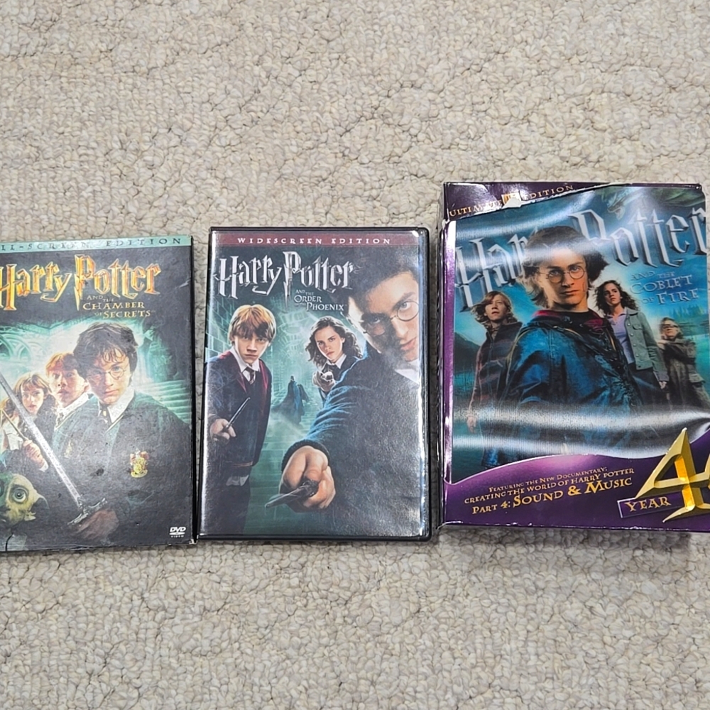 Harry Potter Dvds